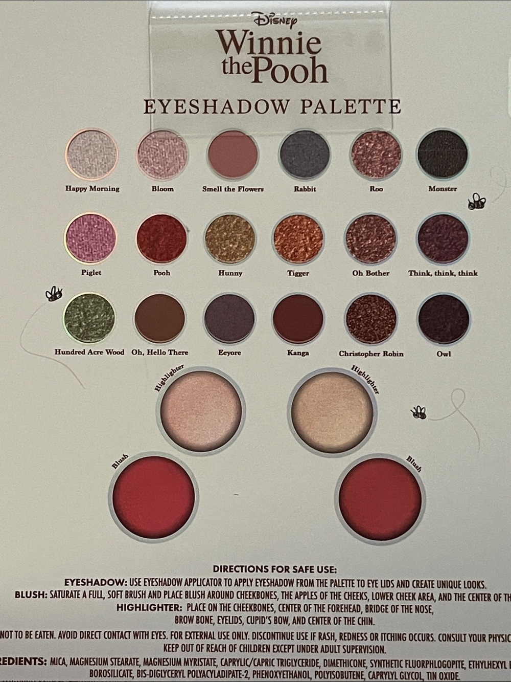 NEW!  Disney Winnie the Pooh Eyeshadow and Face Makeup Palette - Picture 15 of 15